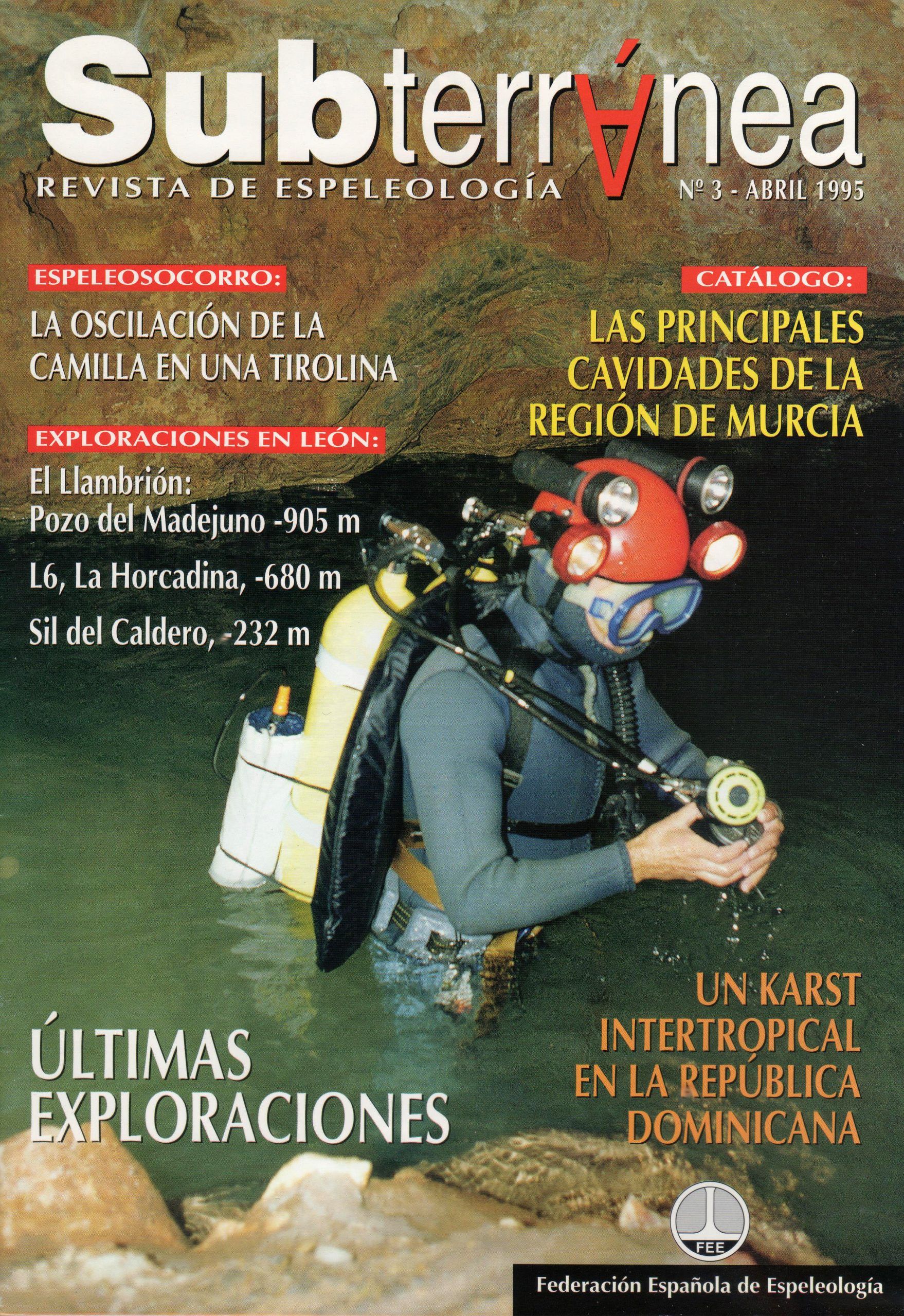 Revista Subterránea 01 Portada nº 1 - Abril 1994