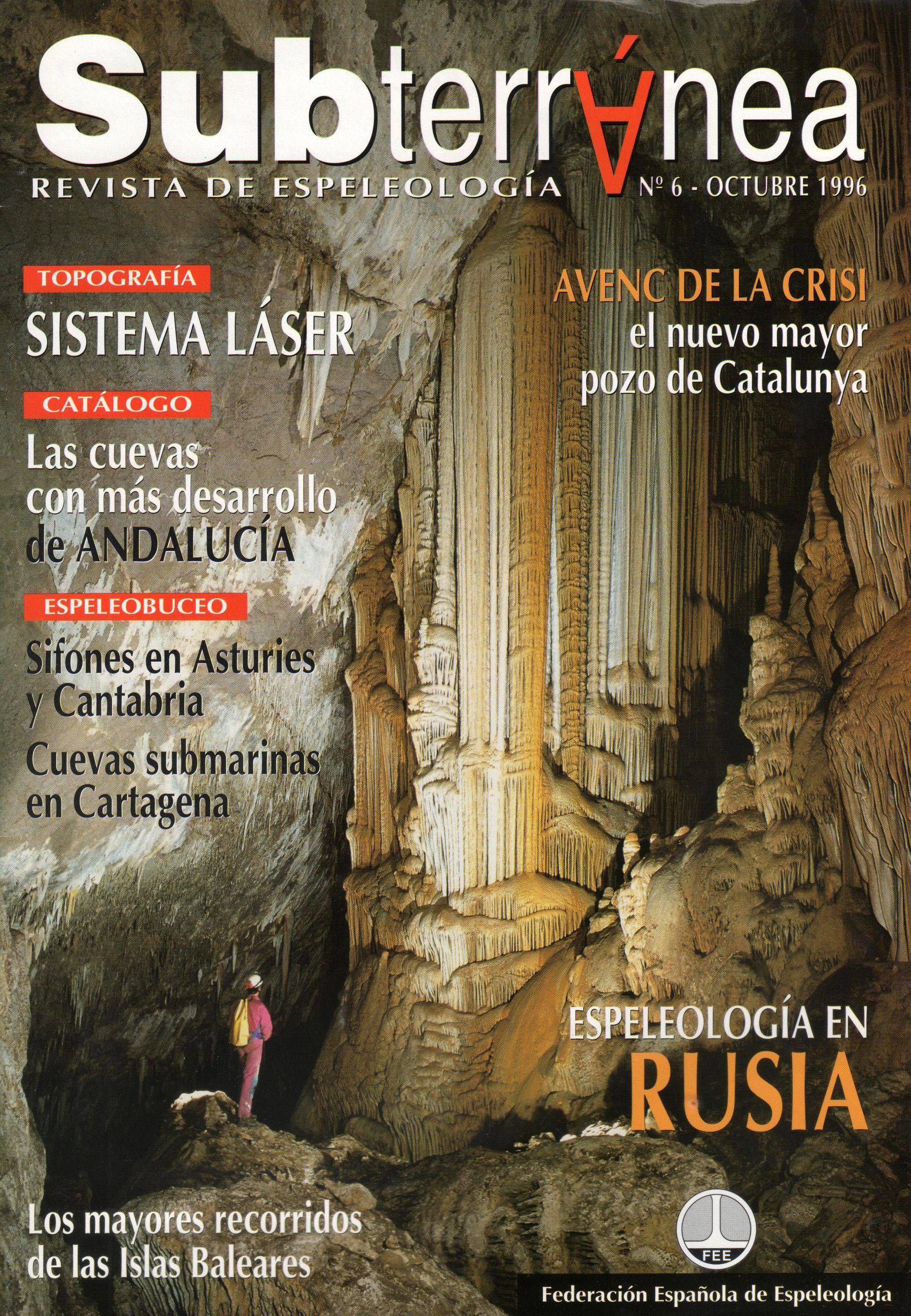 Revista Subterránea 06 Revista Subterránea 01 Portada nº 1 - Abril 1994
