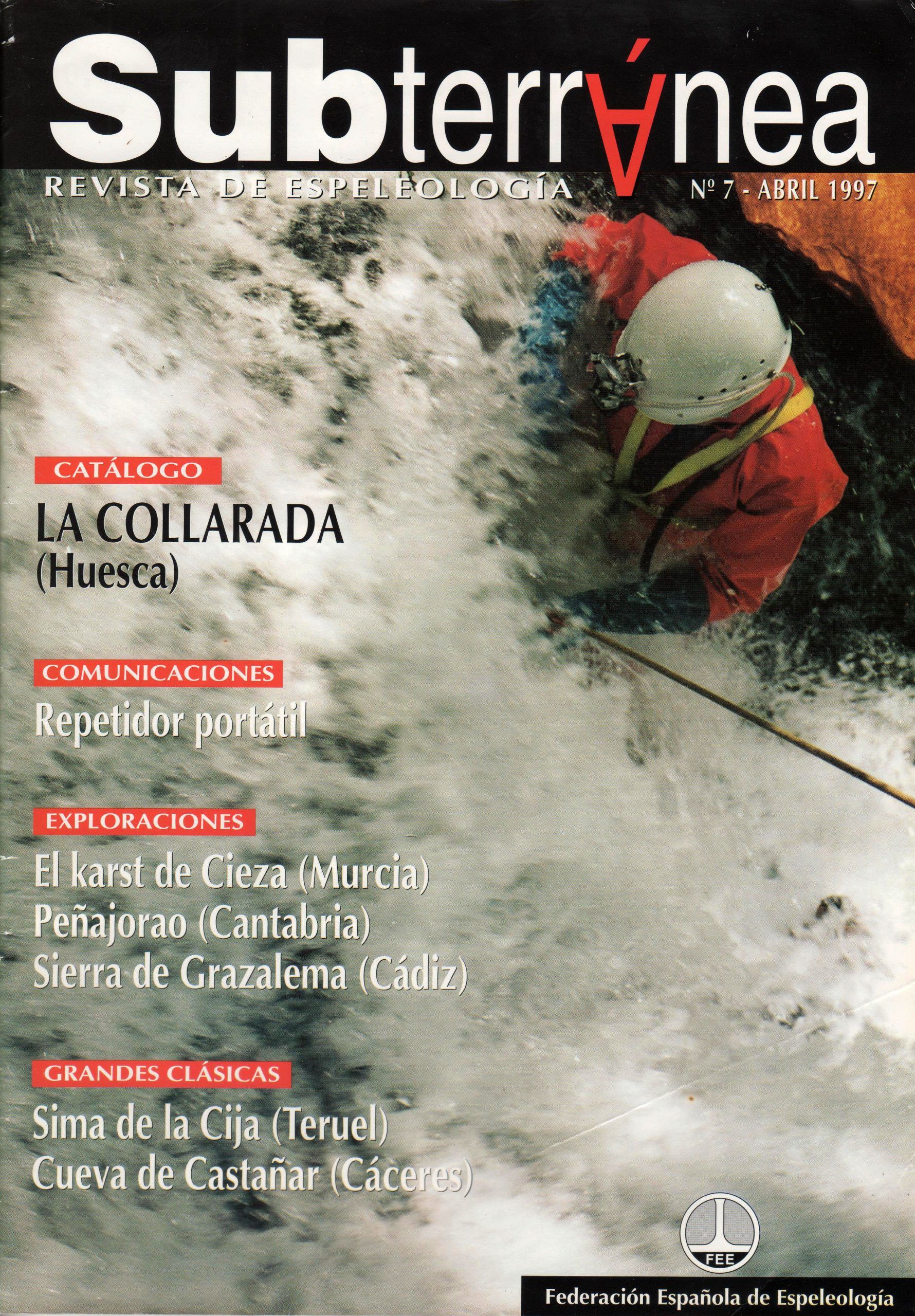 Revista Subterránea 07 Revista Subterránea 01 Portada nº 1 - Abril 1994