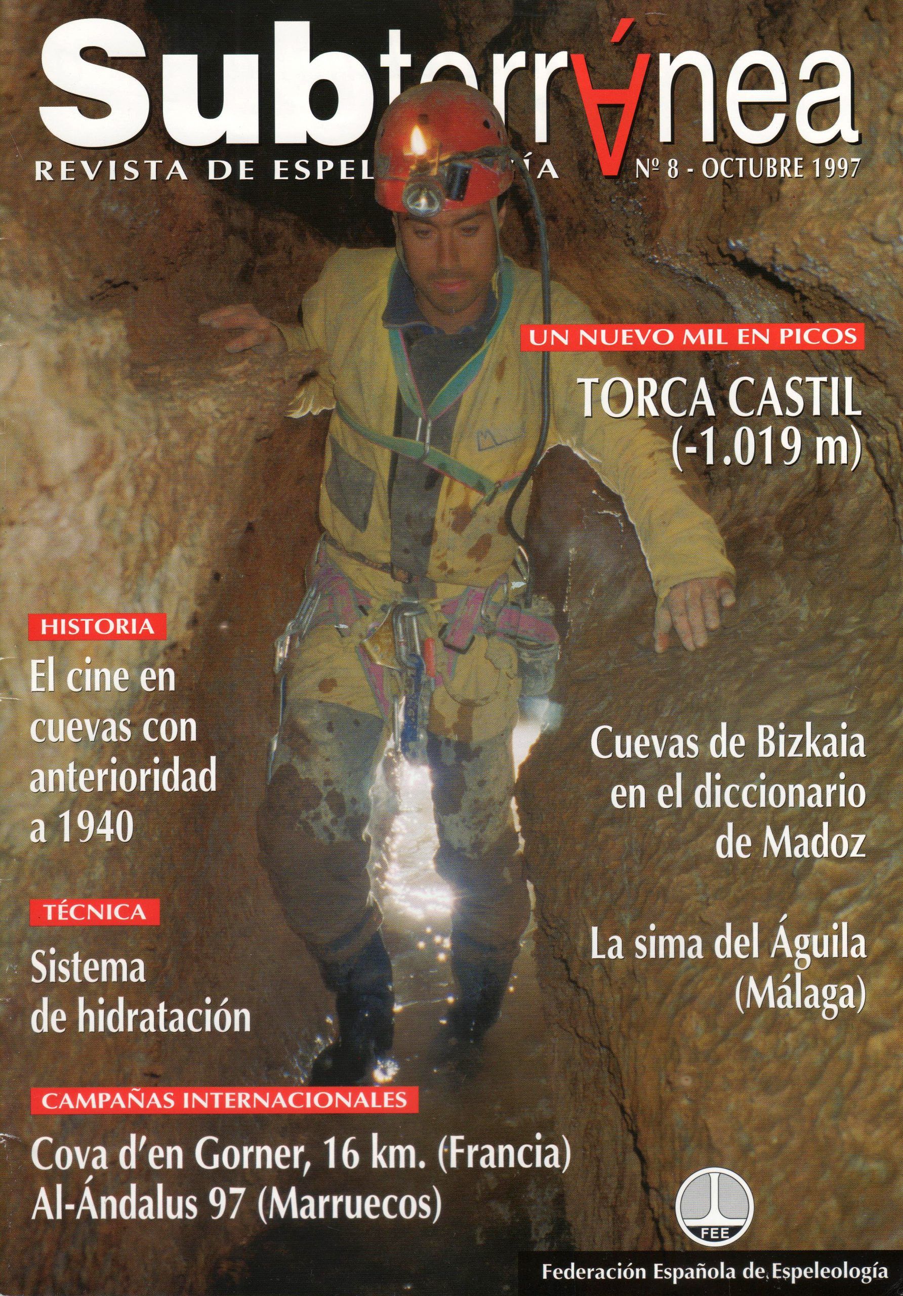 Revista Subterránea 01 Portada nº 1 - Abril 1994