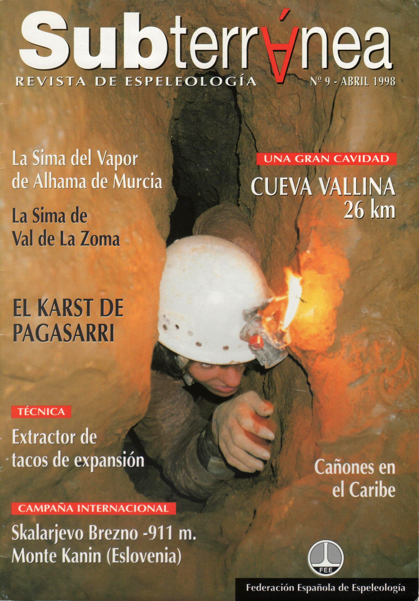 Revista Subterránea 01 Portada nº 1 - Abril 1994