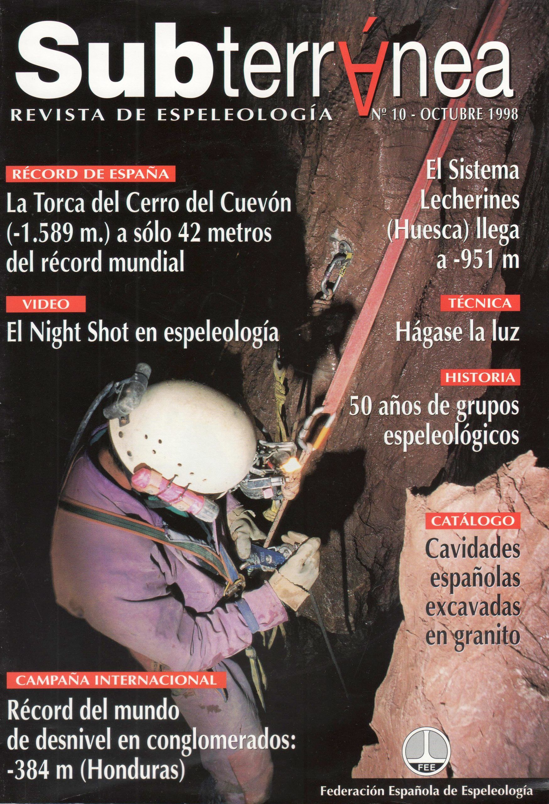Revista Subterránea 01 Portada nº 1 - Abril 1994
