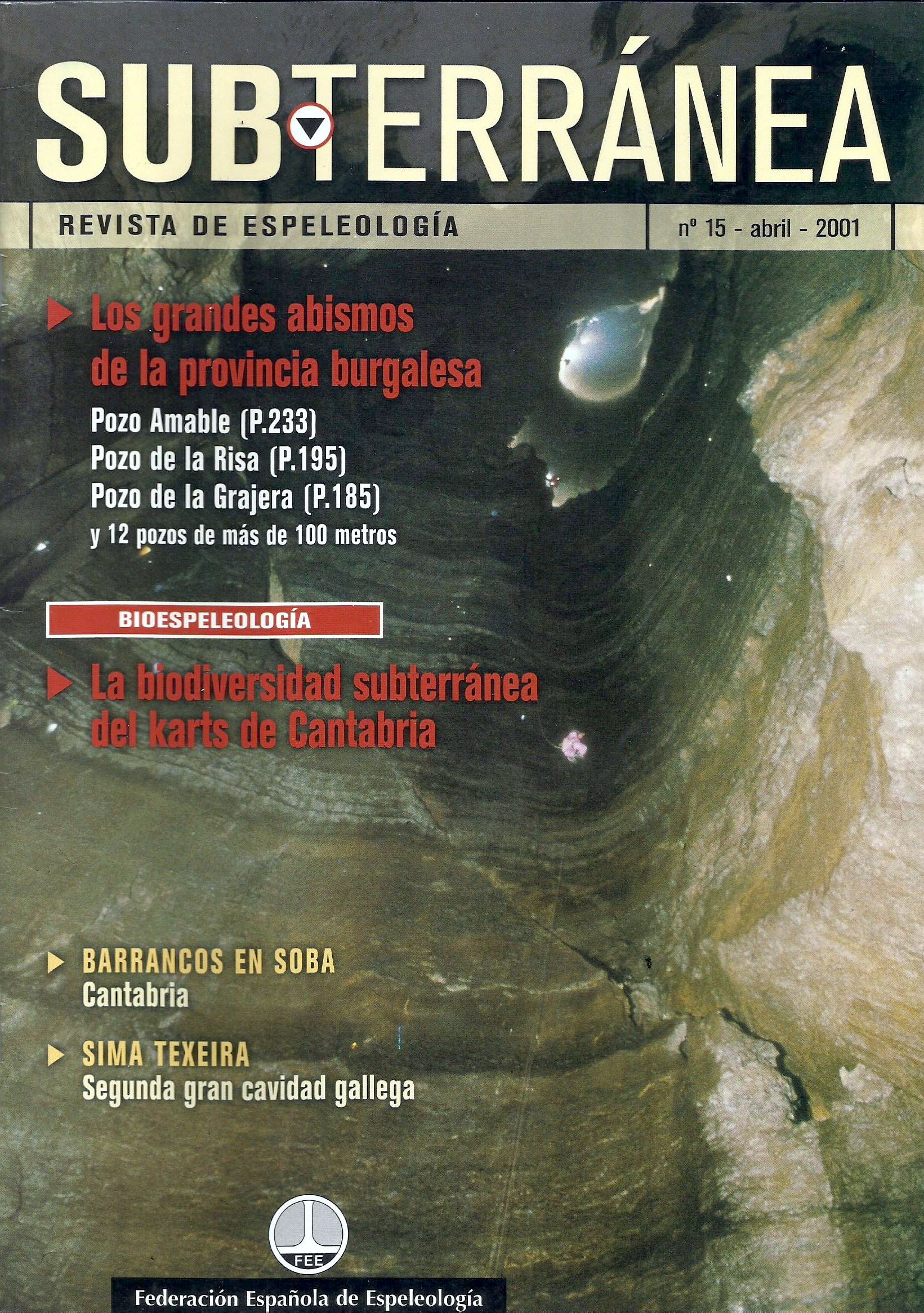 Revista Subterránea 01 Portada nº 1 - Abril 1994