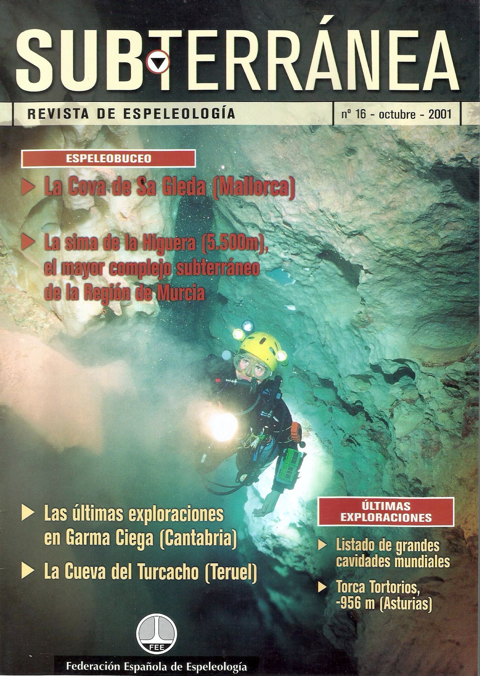 Revista Subterránea 01 Portada nº 1 - Abril 1994