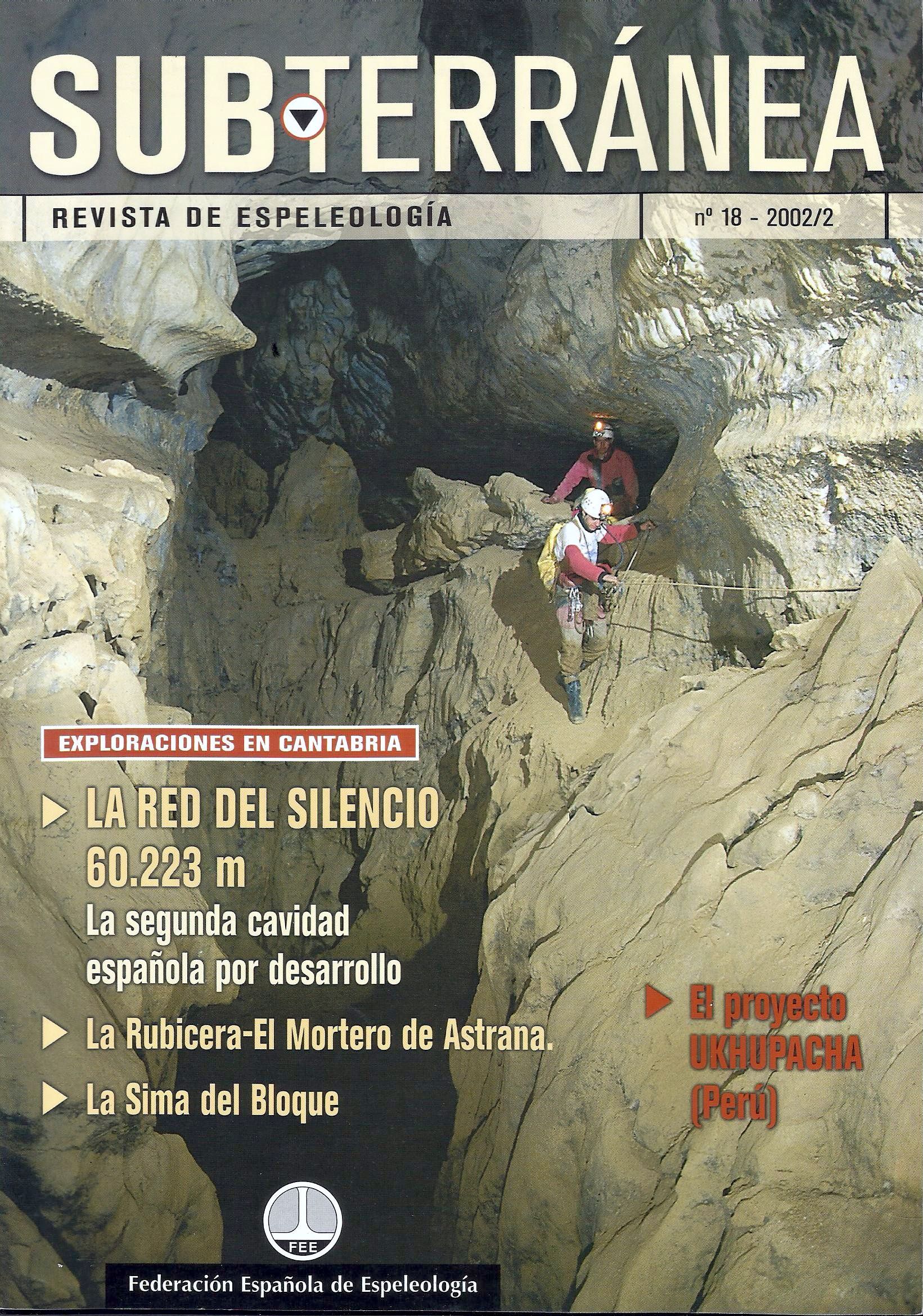 Revista Subterránea 01 Portada nº 1 - Abril 1994
