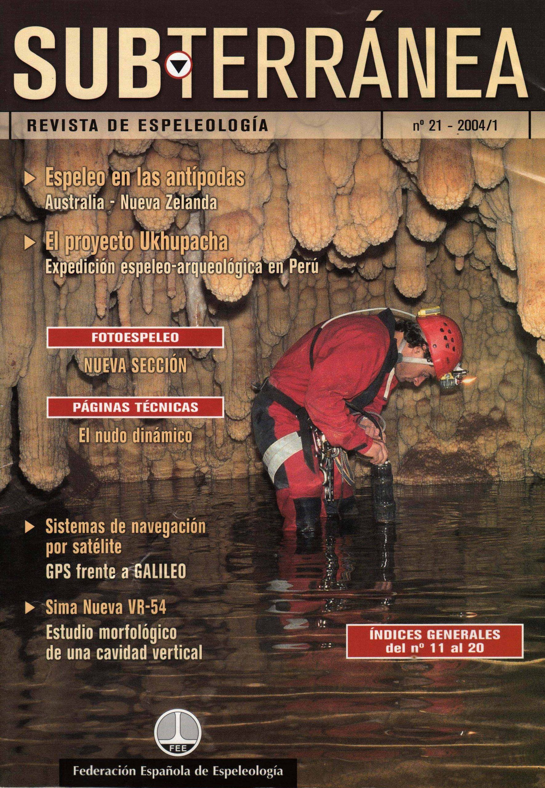 Revista Subterránea 01 Portada nº 1 - Abril 1994