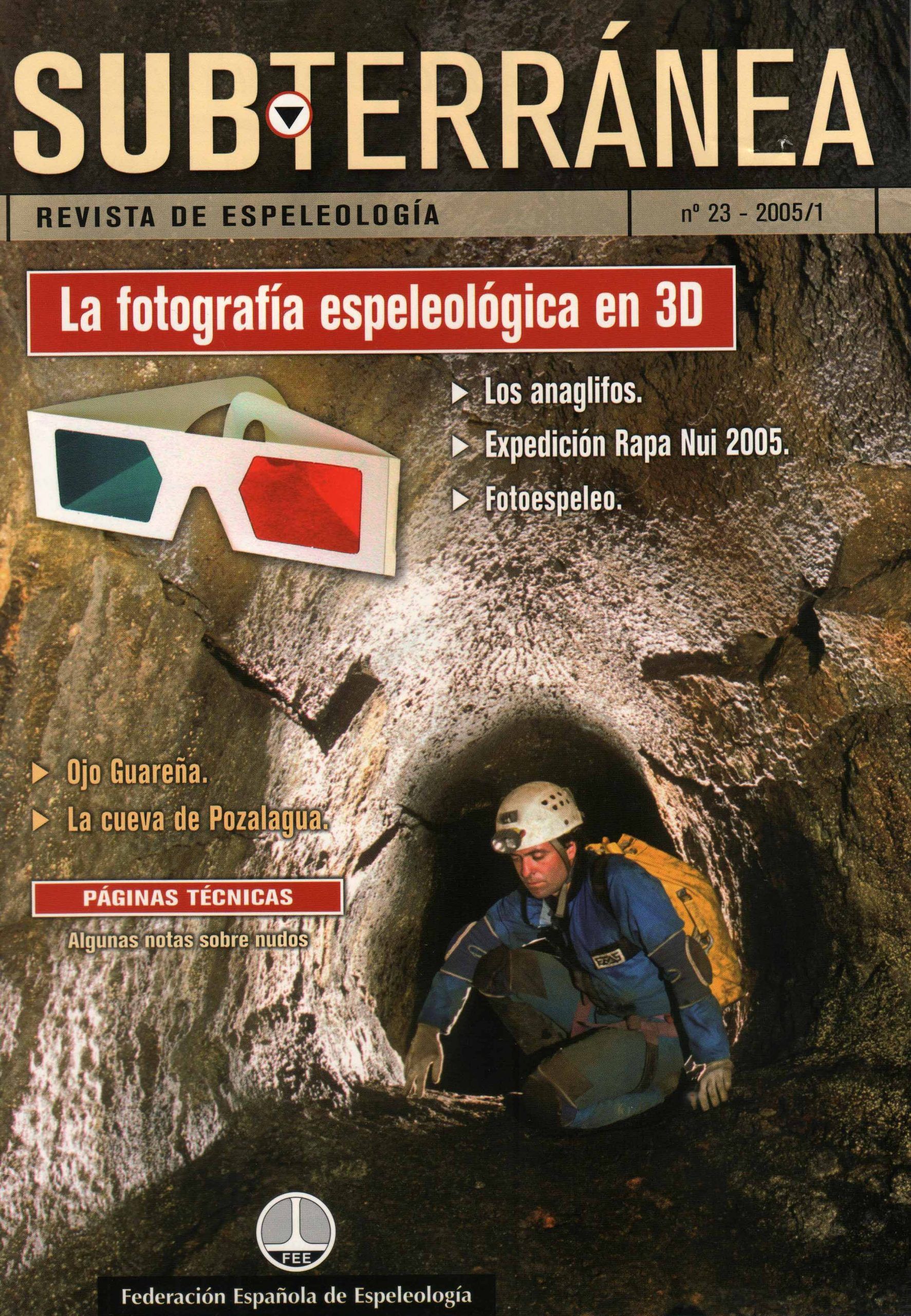 Revista Subterránea 01 Portada nº 1 - Abril 1994