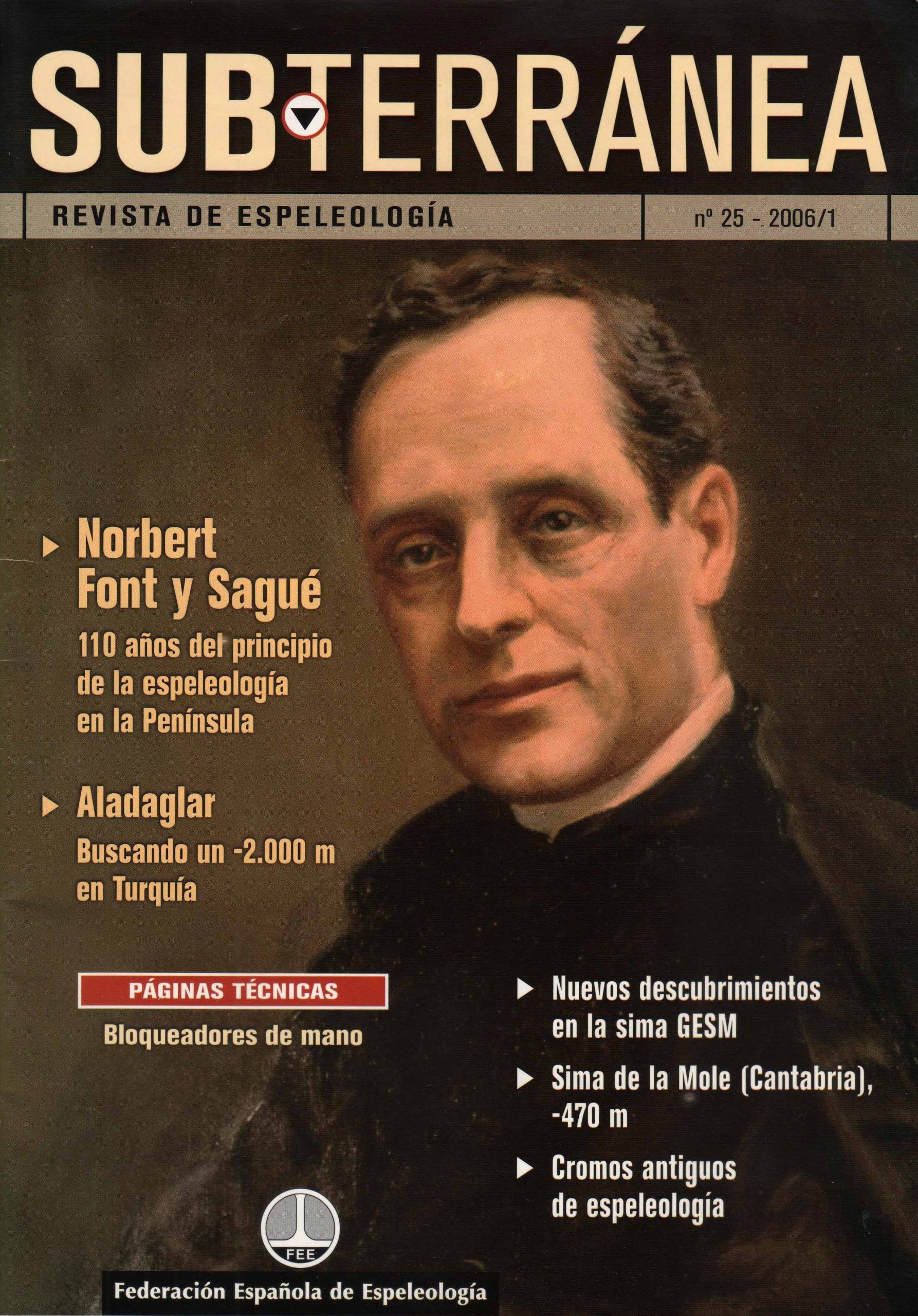 Revista Subterránea 01 Portada nº 1 - Abril 1994
