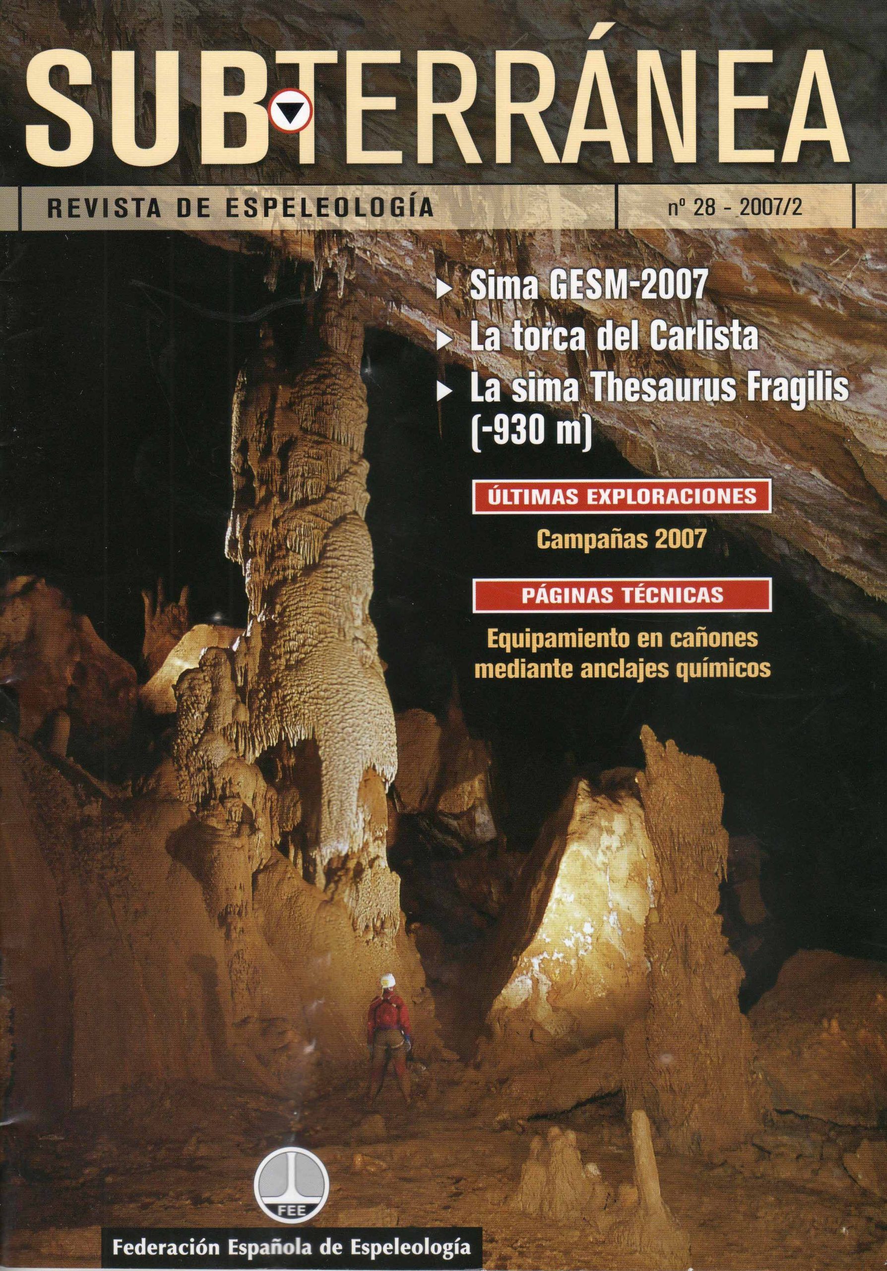 Revista Subterránea 01 Portada nº 1 - Abril 1994