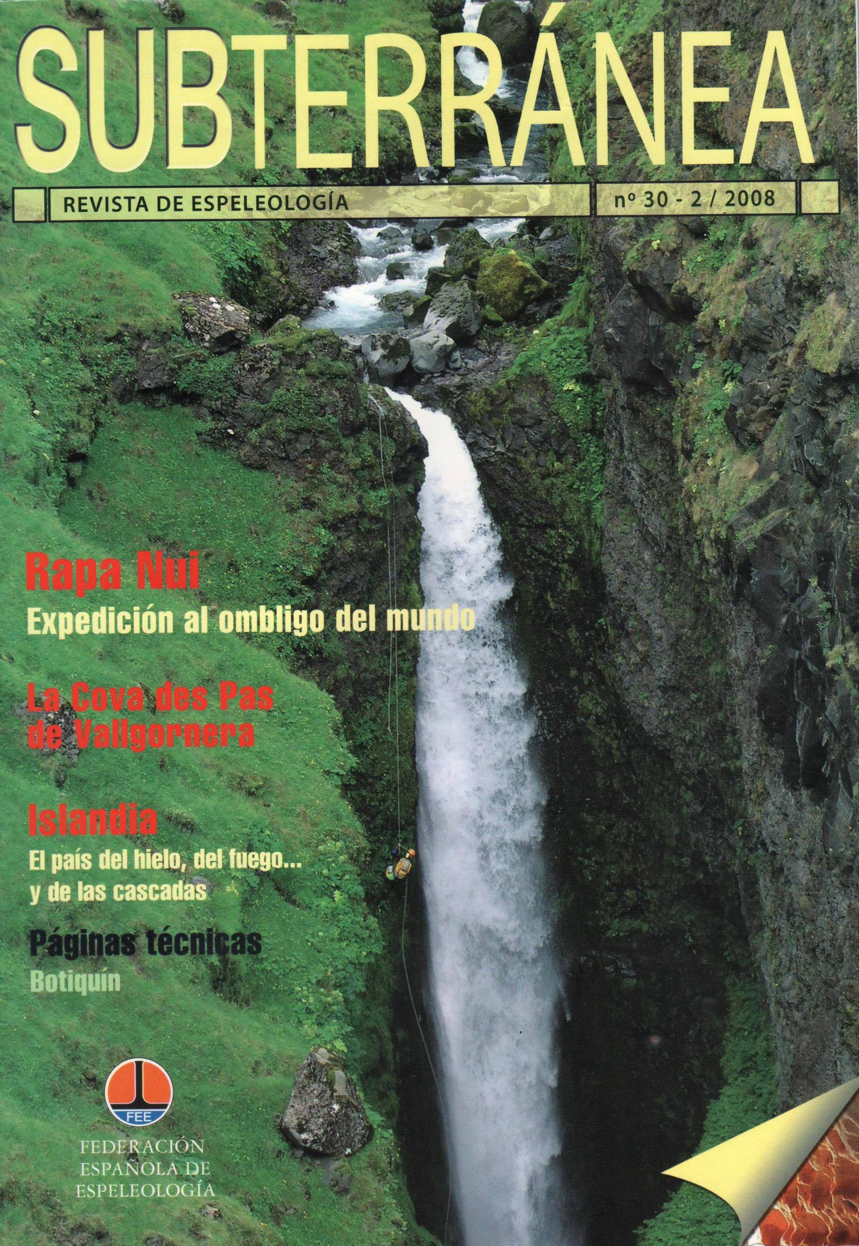 Revista Subterránea 01 Portada nº 1 - Abril 1994